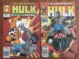 2 Issues The Incredible Hulk Comic #365 & #369 Marvel Comics Copper Age Comics