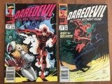 2 Issues Daredevil Comic #277 & #278 Marvel Comics Copper Age Comics Blackheart