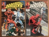 2 Issues Daredevil Comic #275 & #276 Marvel Comics Copper Age Comics Ultron Doctor Doom