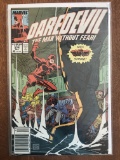 Daredevil Comic #274 Marvel Comics Copper Age Comics The Inhumans Strike