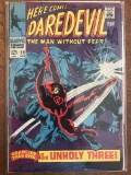 Daredevil Comic #39 Marvel Comics 1968 SILVER AGE 12 cent The Unholy Three