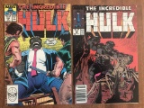 2 Issues The Incredible Hulk Comic #356 & #357 Marvel Comics Copper Age Comics