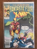 Fantastic Four Vs X Men Comic #2 Marvel Comics 1987 Copper Age Comics