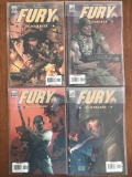 4 Issues of FURY PEACEMAKER Comics #1-3 and #5 Marvel Nick Fury