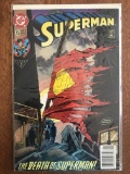 Superman Comic #75 DC Comics Death of Superman Doomsday!