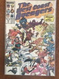 West Coast Avengers Comic #28 Marvel 1988 Copper Age Zodiac