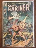 Sub-Mariner Comic #36 Marvel 1971 Bronze Age Sal Buscema Cover Roy THomas 15 Cents