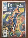 Fantastic Four Comic #387 Marvel Comics Giant Sized Issue Holo Prism Die Cut Cover