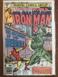 Iron Man Comic #135 Marvel 1980 Bronze Age Flashback cameos by the Crimson Dynamo, Radioactive Man,