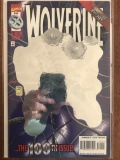 Wolverine Comic #100 Anniversary Issue Marvel Adam Kubert Giant Sized John Dell Hologram Issue