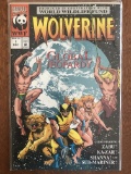 Wolverine in Global Jeopardy Comic #1 Marvel WWF Key Charity Issue