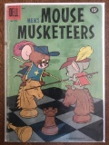 MGMs Mouse Musketeers Comic Dells Four Color Comic #1175 Cartoon Comic 1961 Silver Age 15 Cents