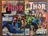 2 Issues The Mighty Thor Comic #417 & #422 Marvel Comics 1990 Copper Age Comics