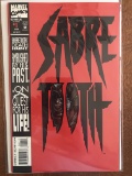 Sabretooth Comic #1 Marvel Die Cut Cover Wolverine appearance Key First Issue