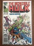 Hulk Comic #321 Marvel Comics 1986 Copper Age Comics The Avengers