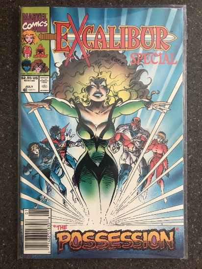 Excalibur Special The Possession Comic #1 Marvel Comics KEY 1st Issue