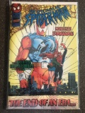 The Spectacular Spider Man Comic #229 Marvel Comics Giant Sized Wraparound Acetate Cover