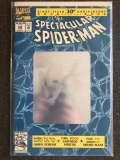 The Spectacular Spider Man Comic #189 Marvel Comics Giant Sized Silver Hologram Cover