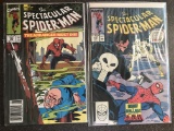 2 Issues Spectacular Spider Man #165 & #143 KEY 1st Appearance of Carlos Lobo