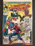 The Amazing Spider Man Comic #367 Marvel Comic Red Skull Evil Versions of Hawkeye Captain America Sp