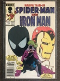 Marvel Team Up Comic #145 Marvel Comic 1984 Bronze Age Spider Man Iron Man