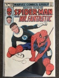 Marvel Team Up Comic #132 Marvel Comic 1983 Bronze Age Spider Man Mr Fantastic