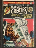 Marvels Greatest Comics #42 Marvel Comics 1973 Bronze Age Silver Surfer 20 Cents