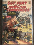 Sgt Fury and His Howling Commandos Comic #61 Marvel Comic 1968 SILVER AGE 12 Cents