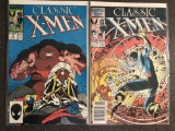 2 Issues Classic XMen Comic #5 & #10 Marvel Comics Copper Age Comics