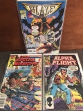 3 Issues Alpha Flight #13 GI Joe Special Missions #2 Blaze Comic #7 Marvel Comics