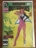 Batman and the Outsiders Comic #31 DC 1986 Copper Age Key Origin of Looker