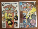 2 Mazing Man Comics #1-2 Run in Series DC Comics 1986 Copper Age Includes KEY FIRST ISSUE