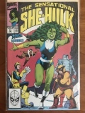 Sensational She-Hulk Comic #12 Marvel Soon To Be on Disney+ 1990 Copper Age Wonder Man