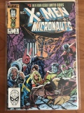 X-Men and the Micronauts Comic #3 Marvel 1984 Bronze Age Chris Claremont New Mutants