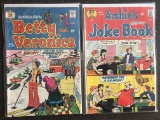 2 Issues Archie's Joke Book Comic #190 & Archie's Girls Betty & Veronica Comic #219 Bronze Age Comic