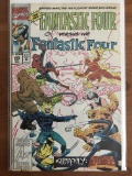 Fantastic Four Comic #374 Marvel The Secret Defenders Spider-Man Hulk Wolverine Doctor Strange