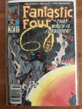 Fantastic Four Comic #316 Marvel 1988 Copper Age Guests Ka-Zar and Shanna