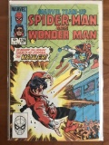 Marvel Team-Up Comic #136 Marvel 1984 Bronze Age Spider-Man and Wonder Man