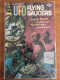 UFO Flying Saucers Comic #9 Gold Key Bronze Age 1976 Science Fiction Painted Cover