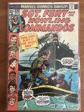 Sgt Fury and his Howling Commandos Comic #128 Marvel 1975 Bronze Age Dum Dum Dugan