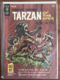 Tarzan Comic #164 Gold Key 1967 Silver Age Painted Cover George Wilson ER Burroughs 12 Cents