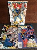 3 Issues The Uncanny XMen Comics #294 #306 & #309 Marvel Comics