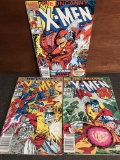 3 Issues The Uncanny XMen Comics #284 #292 & #293 Marvel Comics