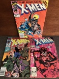 3 Issues The Uncanny XMen Comics #258 #259 & #260 Marvel Comics