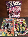 3 Issues The Uncanny XMen Comics #247 #253 & #254 Marvel Comics