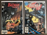 2 Issues Batman Comic #436 & #437 DC Comics Copper Age KEY 1st Appearance of Tim Drake