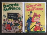 2 Issues Dennis the Menace Comic #103 & 104 Fawcett 1969 SILVER Age 15 cents