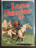 The Lone Ranger Comic #28 Dell Comics 1950 GOLDEN Age 10 cent painted cover