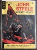 John Steele Secret Agent Comic #1 Gold Key 1964 SILVER AGE KEY 1st Issue 12 cents