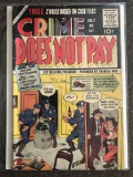 Crime Does Not Pay Comic #147 Lev Gleason 1955 GOLDEN AGE KEY Final Issue 10 Cents